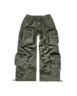 Denim Cargo Named Collective Trouser Washed