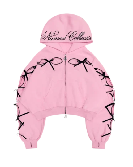 Named Collective Baby Pink Hoodie