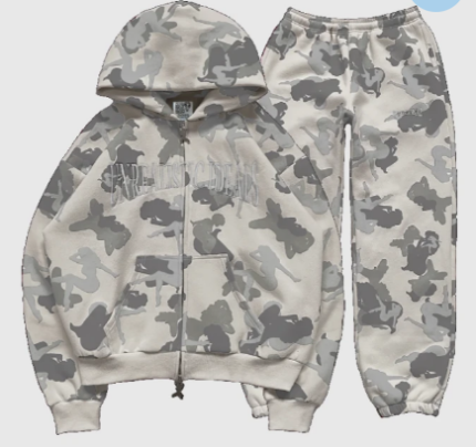 Named Collective Unrealistic Ideals Snow Camo Tracksuit