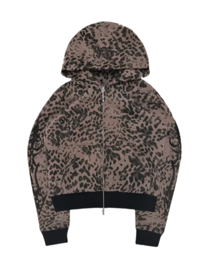 Named Collective Zip Hoodie Leopard