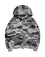 Territory Zip Named Collective Hoodie Night Camo