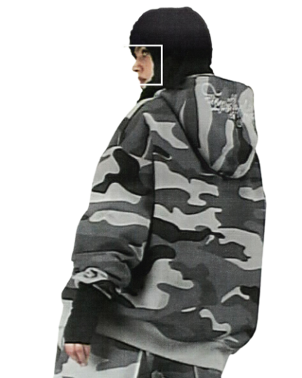 Territory Zip Named Collective Hoodie Night Camo