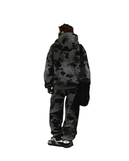 Unrealistic Ideals Zip Hoodie Midnight Camo