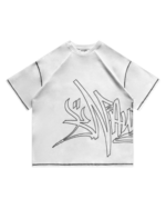 Vandalism Oversized Named Collective Tee White